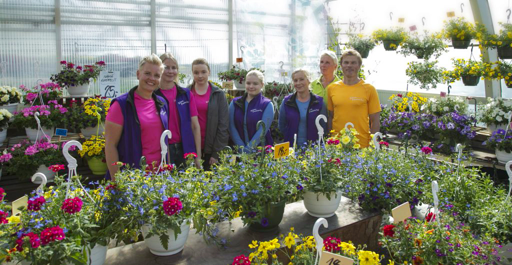 Ritun puutarha, Muurame.